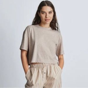 Everlane Organic Cotton Cropped Tee